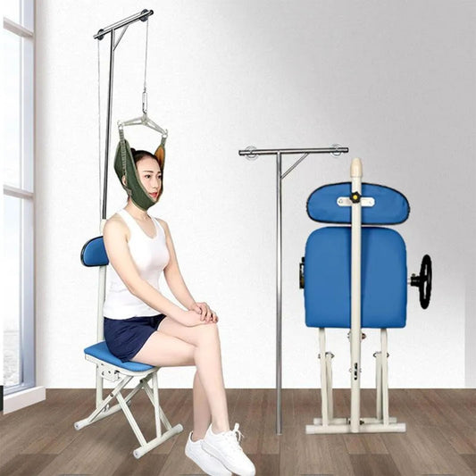 Cervical Spondylosis Correction Stretch Protection Correction Frame Traction Chair
