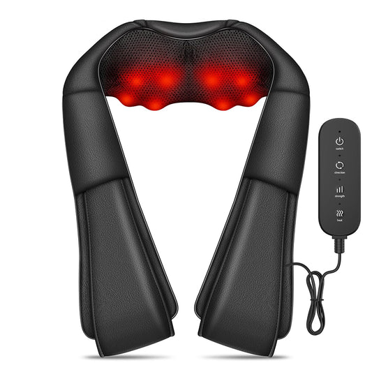 Neck and Back Massager with Soothing Heat