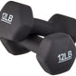 Dumbbell Hand Weights for Exercise and Muscle Toning